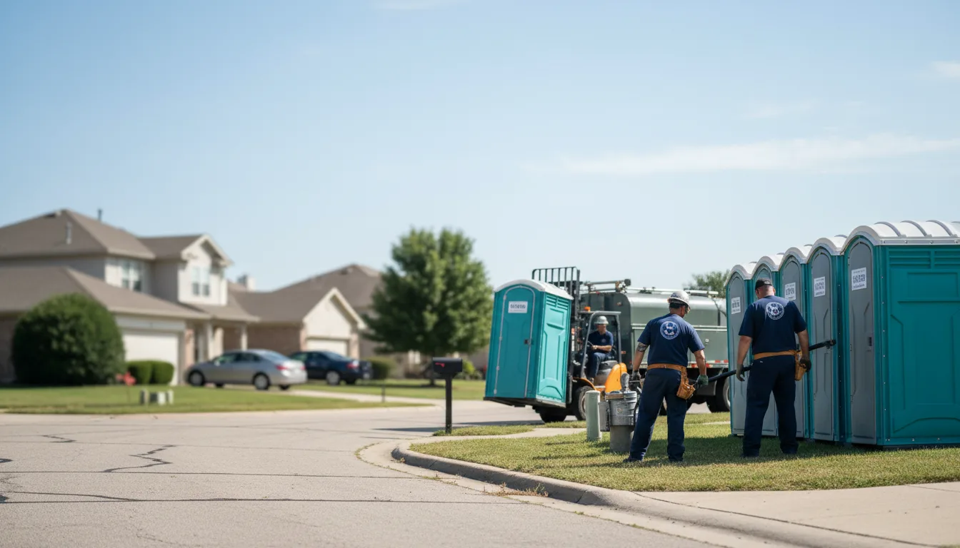 Porta Potty Rental in Dover, IL near me